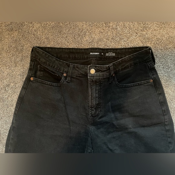 Old Navy High Rise Curvy OG Loose Jeans Size 12 - Picture 2 of 3